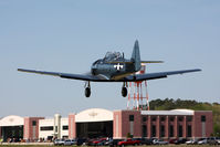 N43NA @ 42VA - 1943 North American SNJ-4 N43NA landing on RWY 29. - by Dean Heald