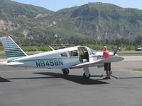N9458N @ SZP - 1969 Piper PA-28R-200 ARROW 200, Lycoming IO-360-B1E 200 Hp, refueling - by Doug Robertson