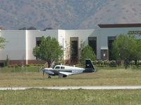 N6905V @ POC - Landing at Brackett - by Helicopterfriend