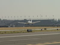 N8285S @ POC - Almost down on 26L - by Helicopterfriend