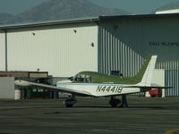 N44418 @ POC - Cherokee Cruiser moved out to clean hanger - by Helicopterfriend