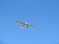N181AE @ SZP - 1977 Piper PA-28-181 ARCHER II, Lycoming O-360-A4M 180 Hp, overflight - by Doug Robertson