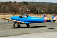 N7549C @ FIT - A colorful Ercoupe in Fitchburg - by Bruce Vinal