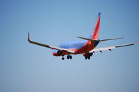 N797MX @ HOU - N797MX landing rwy 30L at KHOU - by AJ Heiser