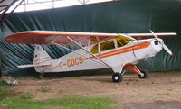 G-CDCS - PA-12 hangared at Spanhoe