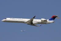 N814SK @ KLAX - Departing LAX on 25R - by Todd Royer