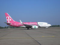 PH-XRA @ EHRD - Transavia , Spcl cs T-Mobile , Rotterdam Airport - by Henk Geerlings