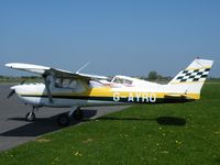 G-AYRO @ EGBT - Cessna Aerobat visiting Turweston