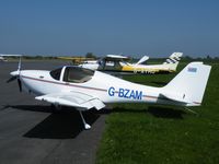G-BZAM @ EGBT - Europa visiting Turweston