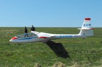 G-CKHW - Based glider at Camphill Farm, Derbyshire - by keith sowter