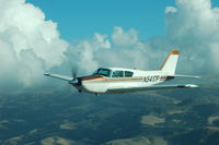 N5417P @ E16 - Formation over HWY-152 - by Brian Stout