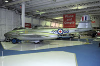 WH301 @ HENDON - This 609 sq Meteor is preserved in the RAF Museum in Hendon. - by Joop de Groot