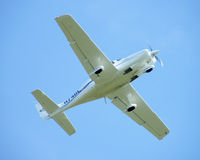 N74BL @ EGTC - Departing Cranfield - by captainflynn