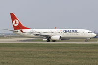 TC-JFG @ EDDF - takeoff run at RW18W - by FBE