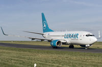 LX-LGS @ ELLX - Luxair B737-7C9 - by FBE