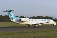 LX-LGY @ ELLX - ERJ-145 at the holding point RW06 - by FBE