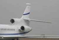 VQ-BAA @ EBBR - parked on General Aviation apron (Abelag) _ foggy day - by Daniel Vanderauwera