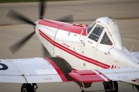 N455TG @ CID - Artsy shot from my office