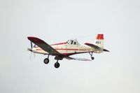 N455TG @ CID - Departing Runway 13