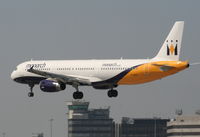 G-OZBT @ EGCC - Monarch - by Chris Hall