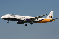 G-OZBO @ EGCC - Monarch - by Chris Hall