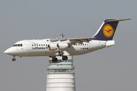 D-AVRI @ LOWW - Lufthansa Bae146