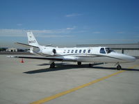 N421LT @ KSMO - On the ramp at Atlantic SMO - by Daniel Sokolow