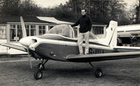 G-AYLA @ DENHAM - Glos Airtourer at Denham - by Val Buckley