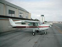 N5519H @ KHHR - Cessna 152 at Hawthorne Airport HHR - by Eric Ostendorff