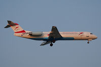 OE-LVO @ VIE - Fokker 100