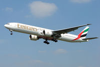 A6-ECA @ EGLL - on approach to London Heathrow - by Terry Fletcher