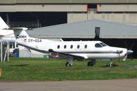 OY-GSA @ EGNX - PC12 at East Midlands - by Terry Fletcher