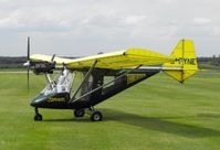 G-PYNE @ EGSV - Visiting from its shipmeadow base