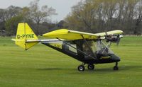 G-PYNE @ EGSV - Taxying out for departure
