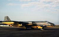 WJ680 @ EGQS - Canberra TT.18 of 7 Squadron at the 1977 RAF Lossiemouth Open Day. - by Peter Nicholson
