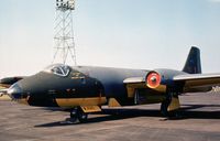 WJ680 @ EGQS - Canberra TT.18 of 7 Squadron at the 1977 RAF Lossiemouth Open Day. - by Peter Nicholson