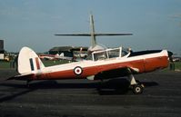 WK585 @ EGQS - Chipmunk T.10 of 12 Air Experience Flight at the 1977 RAF Lossiemouth Open Day. - by Peter Nicholson