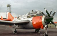 XG888 @ EGQS - Gannet T.5 of 849 Squadron at the 1977 RAF Lossiemouth Open Day. - by Peter Nicholson