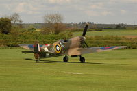 G-MKVB @ EGTH - 2. G-MKVB visiting Shuttleworth (Old Warden) Aerodrome for The Spitfire Society