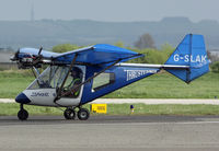 G-SLAK @ EGMD - Thruster T600N Microlight