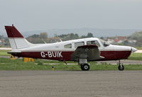G-BUIK @ EGMD - PIPER PA28 - by Martin Browne
