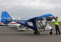 G-SLAK @ EGMD - Thruster T600N Microlight - by Martin Browne