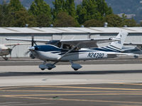 N2439D @ KSMO - N2439D arriving on RWY 21 - by Torsten Hoff