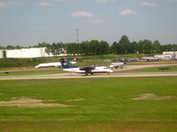 N846EX @ KCLT - taking a shortcut - by Connor Shepard