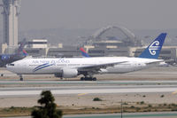 ZK-OKC @ KLAX - Taxi to gate - by Todd Royer