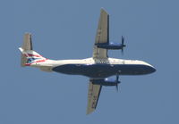 OY-NCK @ EBBR - flight BA8227 is on approach to rwy 07L