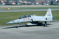 J-3211 @ LSMP - Tiger trainer on the taxiway