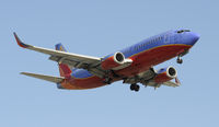 N368SW @ KLAX - Landing 24R at LAX - by Todd Royer
