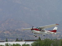 N3483E @ POC - Taking flight from runway 26R - by Helicopterfriend