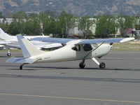 N469ZP @ POC - Parked in transient parking - by Helicopterfriend